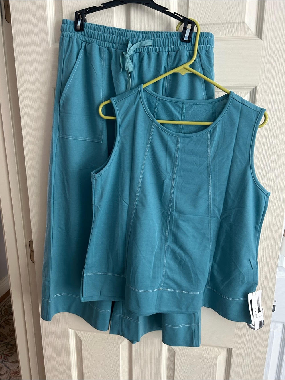 Sleeveless Tank & Pull-On Pant Lounge set